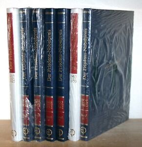 7 von 12 Bände Pacis Verlag: Der Friedens-Nobelpreis von 1901 bis 1988.