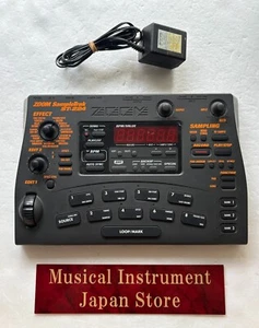 Zoom ST-224 SampleTrak Sampler with Adapter Used from Japan - Picture 1 of 11