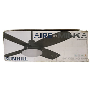 Aire by Minka Sunhill Ceiling Fan 04632, 56" Indoor/Outdoor Fan, Dark Brown
