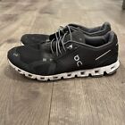 On Could Womens Swiss Engineering Black Running Shoes Sneakers Size 10