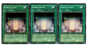Yugioh - 3X Canto de Tierra - Común - Ilimitado - COI-099 - Casi Como Nuevo - Imagen 1 de 1
