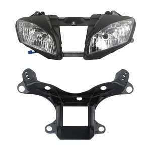Front Headlight & Upper Fairing Stay Bracket Fit For Yamaha YZF R6 2006 2007 07 - Picture 1 of 12