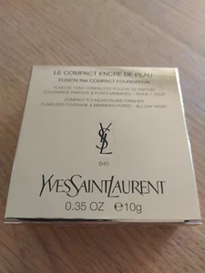 Genuine YSL Fusion Ink Compact Foundation Shade B40 Brand New  - Picture 1 of 9