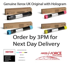 Xerox Genuine CMYK Toner set for AltLink C8030 C8035 C8045 C8055 C8070 MFP - Picture 1 of 34