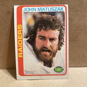 1978 Topps  Oakland Raiders #439 John Matuszak