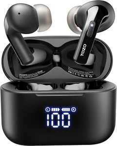 TOZO T20 Bezprzewodowe słuchawki douszne Bluetooth 48,5 godziny Czas odtwarzania z diodą LED... - Zdjęcie 1 z 11