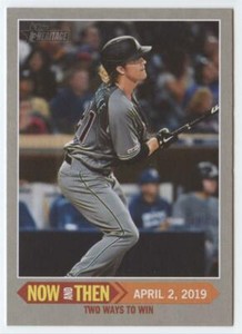 2019 Topps Heritage High Number Now and Then #NT-4 Zack Greinke Diamondbacks