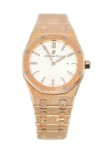 Audemars Piguet Royal Oak Frosted 18K Rose Gold Watch 67653OR - Picture 1 of 6