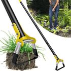 1PC Stainless Steel Sharp Stirrup Ring Hoe with Triangle Head Gardening Weeding