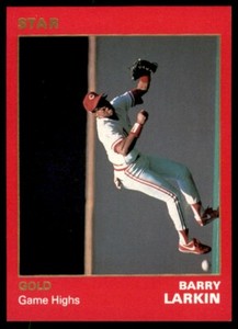 1990 STAR GOLD - #98 BARRY LARKIN CINCINNATI REDS