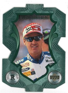 1999 Upper Deck Victory Circle - Rusty Wallace Income Statement Die-Cut - NASCAR