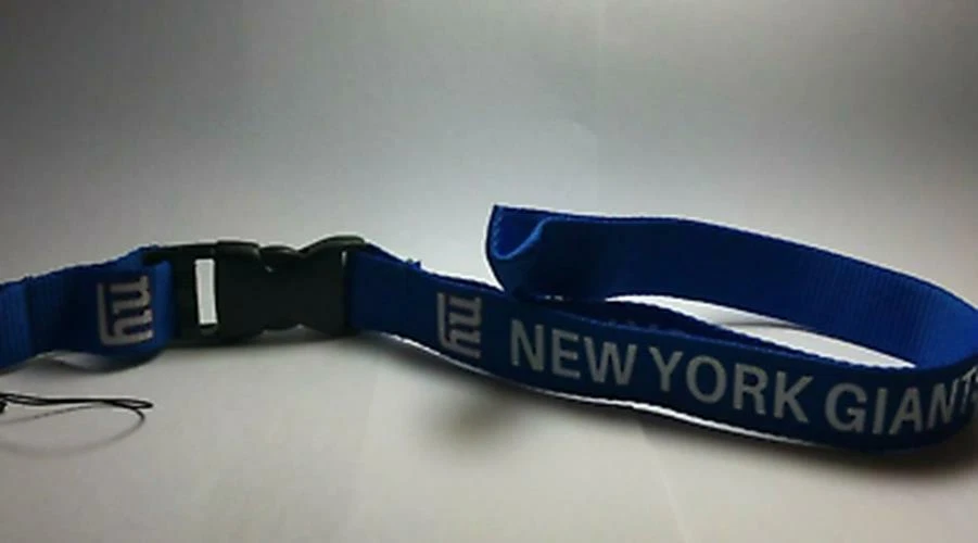 New York Giants Lanyard ID Badge Key Chain Clip Face Mask Holder Strap Saver New - Image 1 of 4