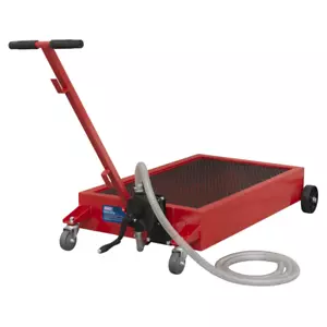 Oil Drainer Low Level 64ltr with Pump Oil Drainer Work Tools C Sealey AK467DXP  - Picture 1 of 6