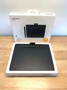 Wacom Intuos Wireless Graphics Tablet CTL-4100WL Black (Small) TABLET ONLY - Picture 1 of 4