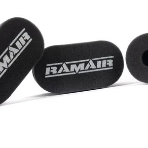 3 x RAMAIR Schaumvergaser Trompetensocken Luftfilter passt Weber DCOE Dellorto DHLA - Bild 1 von 10
