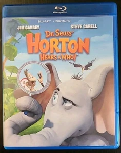 Horton Hears a Who! (Blu-ray, 2015) With Here's Horton Bonus Disc No Digital - Imagen 1 de 3