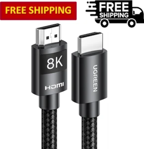 UGREEN HDMI 2.1 Braided Ultra High Speed Cable 48Gbps 4K@240H 10K 8K@60Hz - Picture 1 of 8