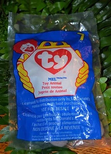 MC DONALD'S 1998 HAPPY MEAL PLÜSCH TY TEENIE BEANIE BABY #7 Mel der Koalabär - Bild 1 von 3