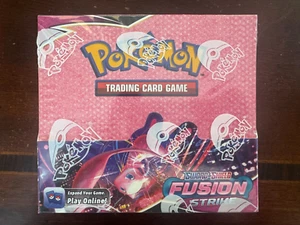 Pokemon - Schwert & Schild Fusion Strike Booster Box - Factory Sealed - Bild 1 von 4
