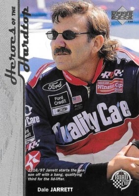 1997 Upper Deck Road to the Cup - #3 Dale Jarrett - NASCAR Auto Racing Card - Image 1 of 4