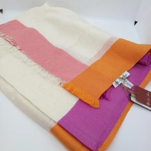 Loro Piana Silk Linen Large Summer Scarf Made in Italy New with Tag - Picture 1 of 4