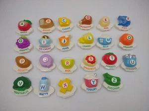 Vtech ABC Food Fun Fridge Phonics Replacement Magnet Educational  - You Choose - Picture 1 of 5
