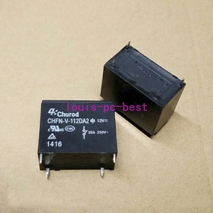 1Pc CHUROD CHFN-V-112DA2 12VDC Power Relay 4Pins 20A250V - Picture 1 of 4