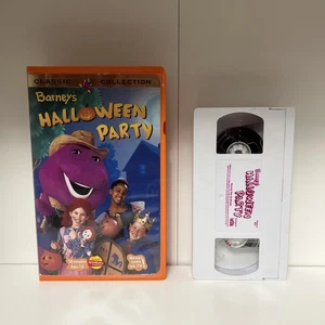 Barney’s Halloween Party VHS Good Condition VHS Lyrick Studios Barney Home Video - Bild 1 von 10