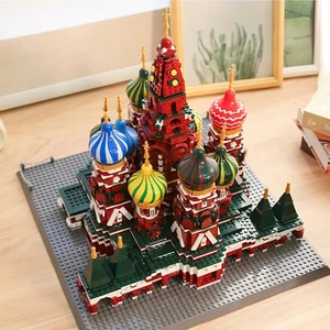 3213 pcs Architecture The Saint Basil's Cathedral Model Kit Building Blocks Set - Picture 1 of 24