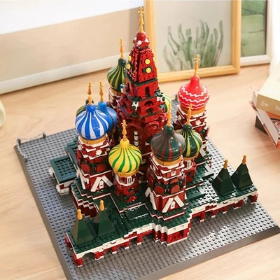 3213 pcs Architecture The Saint Basil's Cathedral Model Kit Building Blocks Set - Image 1 of 4