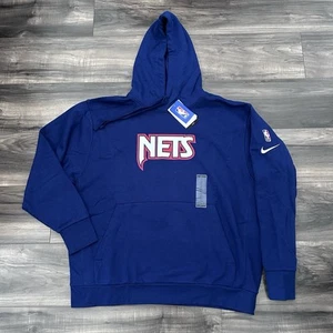 Nike Brooklyn Nets 21-22 City Edition Logo Loose Fit Hoodie Herren XXL Neu - Bild 1 von 7