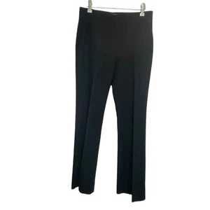 New Gianni Versace Women's Black 100% Wool Straight-Leg Pants Sz 38 (US 0-2) - Picture 1 of 9