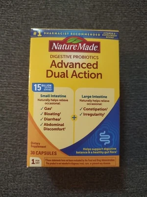 Cápsula de vitamina de doble acción avanzada Nature Made - (30 unidades) Foto 1 de 3