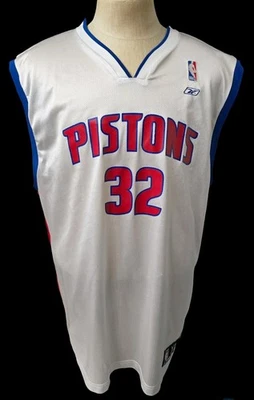 Camiseta deportiva de baloncesto de colección 2003-04 Detroit Pistons Richard Rip Hamilton NBA Reebok Foto 1 de 4
