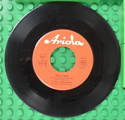 Peter Alexander - Viel zu heiß - Wunderbar - Ariola - Schallplatte - Bild 1 von 2