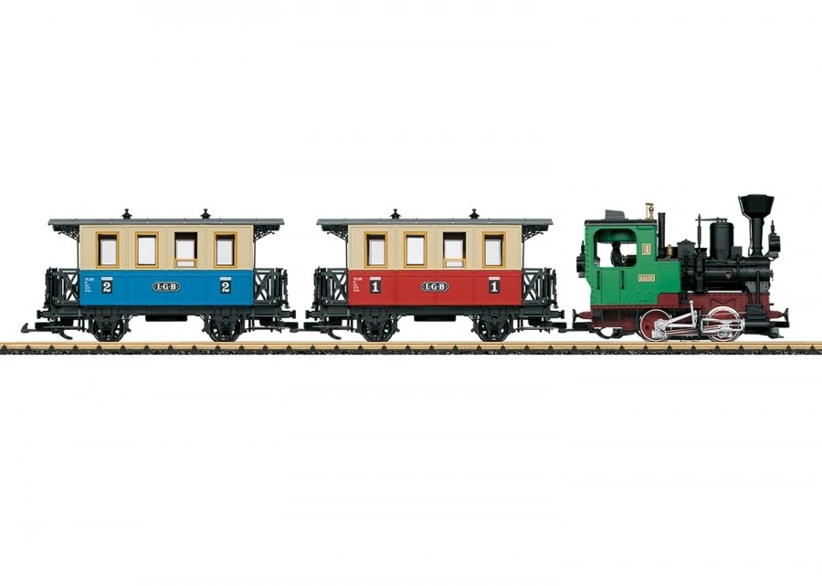 LGB 72307 G Scale Steam Passenger Train Starter Set - Standard DC - Image 1 of 1