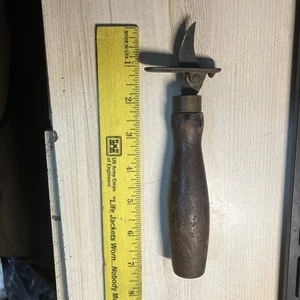 Antique 1800's Can Opener Wood Handle - Bild 1 von 10