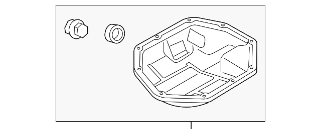 OEM NEW Lower Engine Oil Pan 2.0L 2013-2019 Nissan NV200 11110CK810 - Image 1 of 2