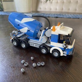 LEGO #7990: City Cement Mixer & Minifigure | Sold As Pictured | Free Shipping!!!