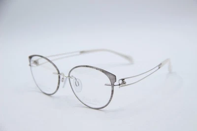 NEW LINE ART CHARMANT XL 2159 WP GREY GUNMETAL AUTHENTIC FRAME EYEGLASSES 52-16 - Image 1 of 4