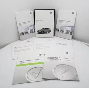 2018 Volkswagen Atlas Owners Manual Book Set & Case OEM - Picture 1 of 8