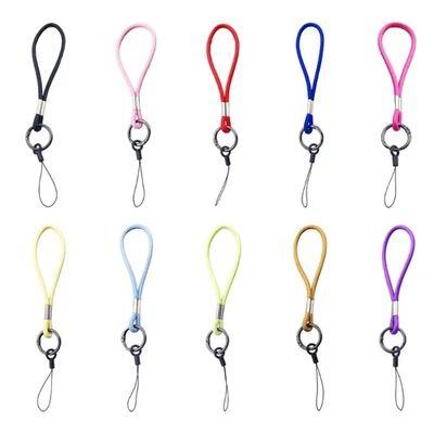 Stylish PU Leather Keychain Phone Strap Multi Purpose Accessory For Everyday Use - Image 1 of 4