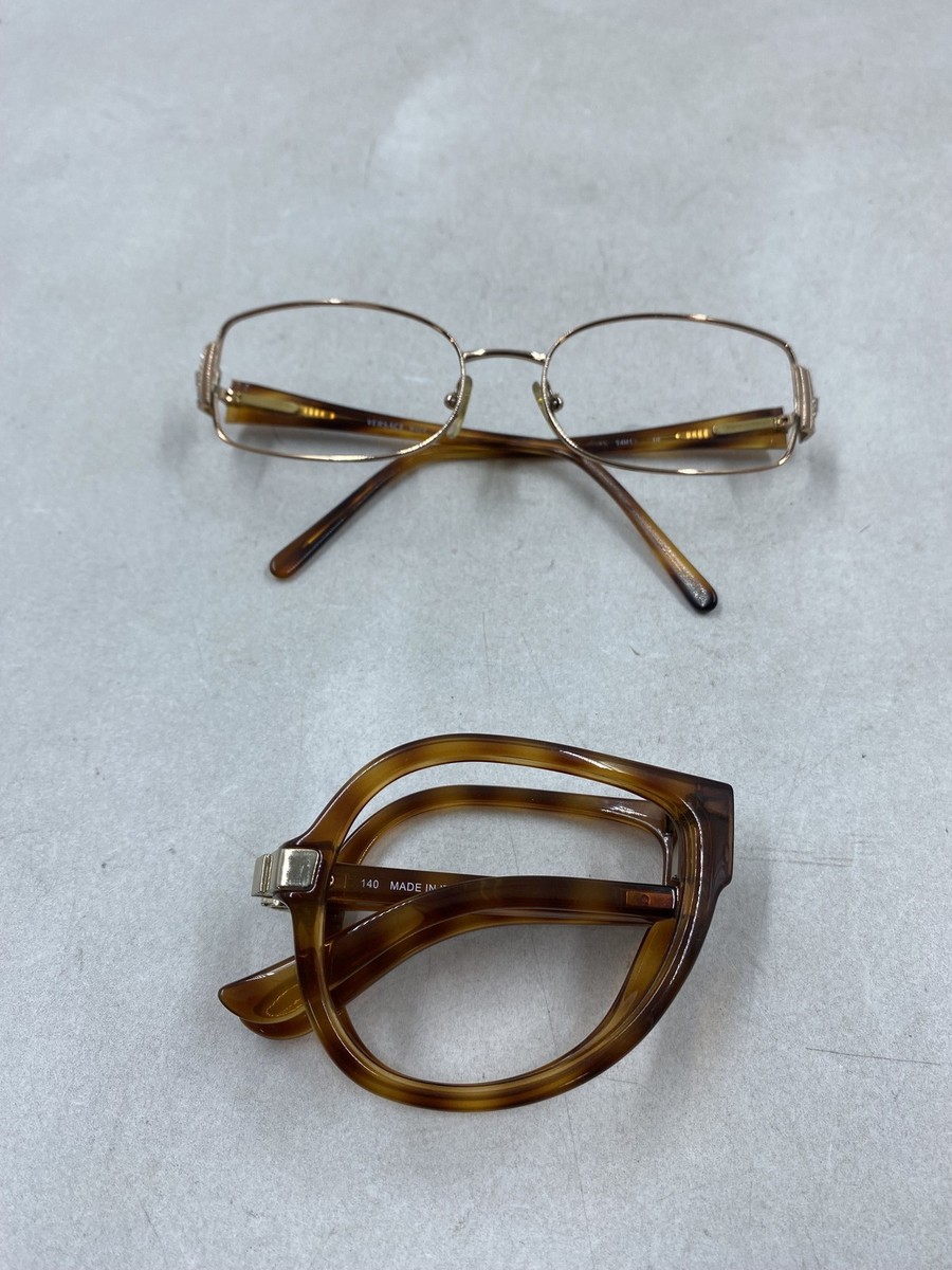 希少 VERSACE sunglasses clear ゴールド vintage Amazon.com: Versace Unisex Sunglasses Gold Frame, Clear