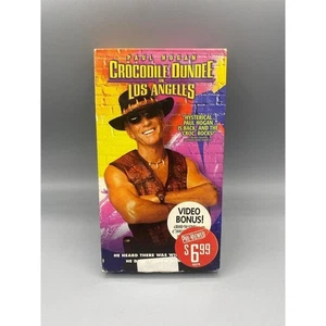 Crocodile Dundee in Los Angeles VHS 2001 Paul Hogan - Picture 1 of 6