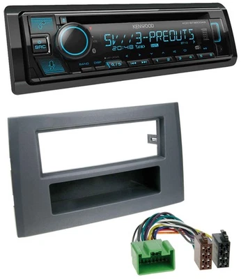 Kenwood Bluetooth USB CD MP3 DAB Autoradio für Volvo XC90 (16 Pin, 2002-2014) - Bild 1 von 4
