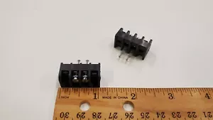 5x RDI 3STV-02, 2 Position .250" Pitch #3-48 Screw Solder Turret Barrier Strip - Picture 1 of 2