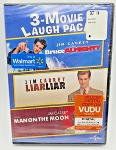 Liar Liar/Bruce Almighty/Man on the Moon (DVD) 2014 - New Sealed - Picture 1 of 3