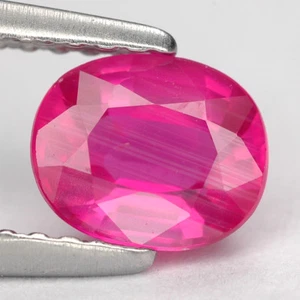 1.04 Ct. Top Quality Unheated Red Ruby Gemstone WITH GLC CERTIFY - Picture 1 of 1