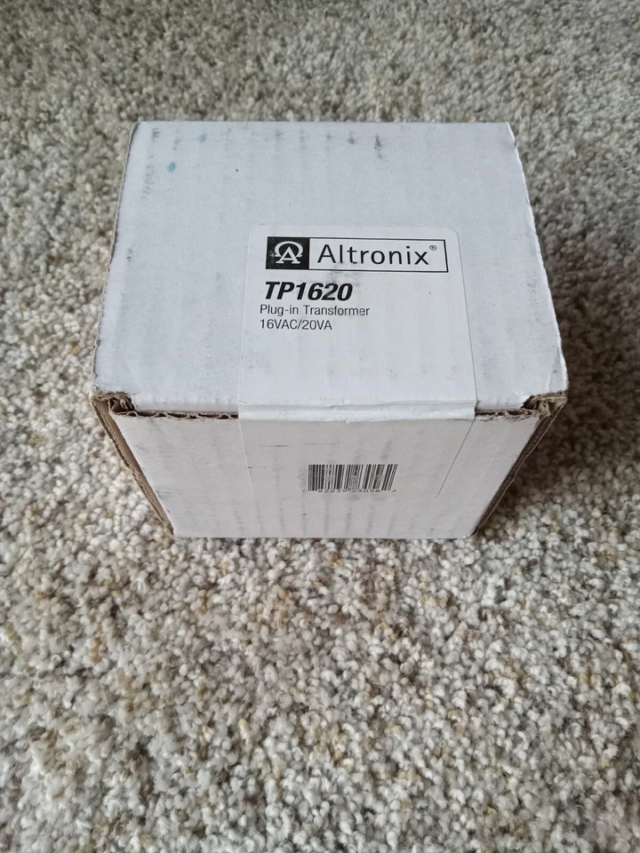 Altronix TP1620 Plug In Transformer 16VAC/20VA - New, Sealed - Image 1 of 1