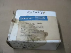 ASHCROFT 53-1008-H-AL 2000# SS GAUGE 0-2000PSI BTM 1/4NPT P9181 NUOVO CON SCATOLA - Foto 1 di 3